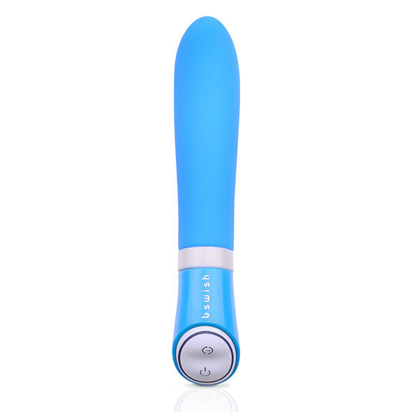 Experience the Bgood Deluxe Vibrator by B Swish. Features 6 vibration modes, body-safe silicone, waterproof design, and ergonomic control. Ideal for solo or couples play.